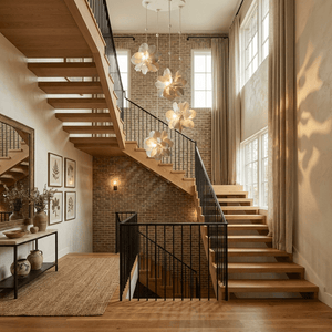 Petal Cascade Multi-Light Chandelier