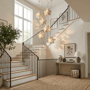 Petal Cascade Multi-Light Chandelier