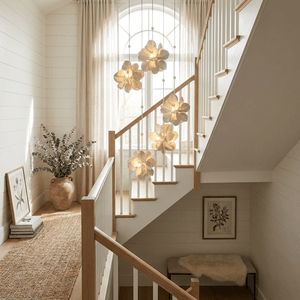 Petal Cascade Multi-Light Chandelier
