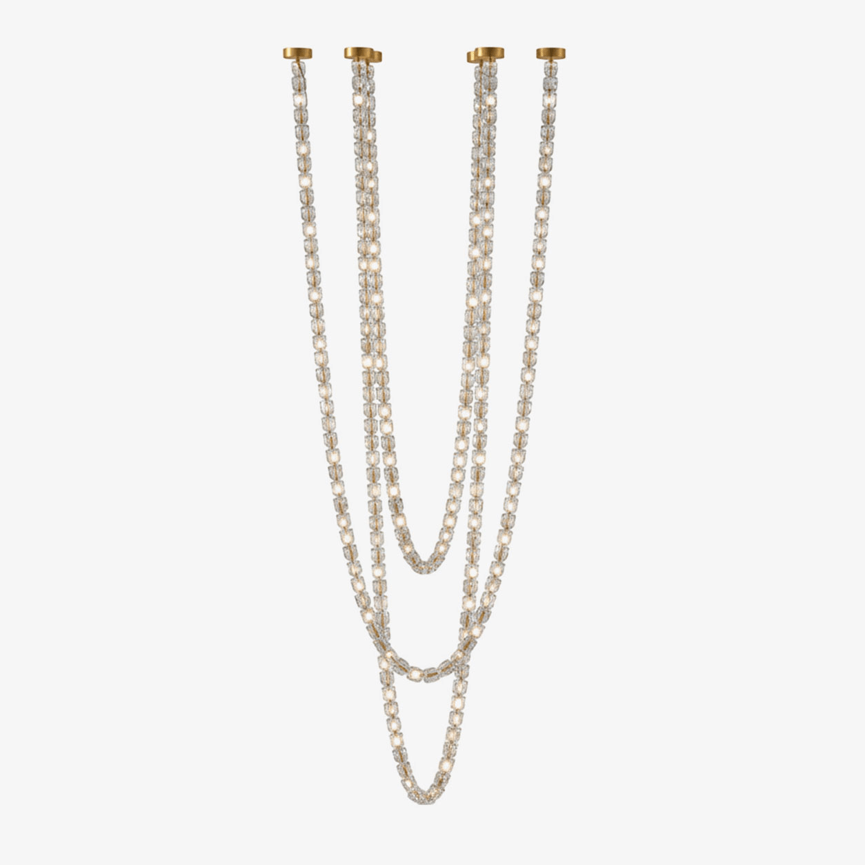 Gabriel Cascade K9 Crystal Chandelier