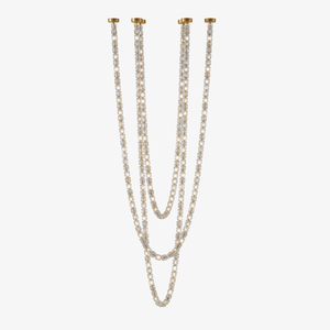 Gabriel Cascade K9 Crystal Chandelier