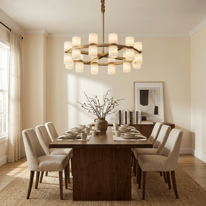 Tabitha Alabaster Chandelier