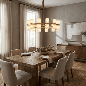 Tabitha Alabaster Chandelier