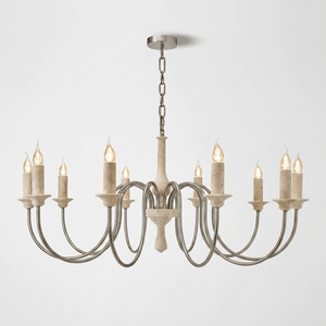 Veyrane Travertine Chandelier