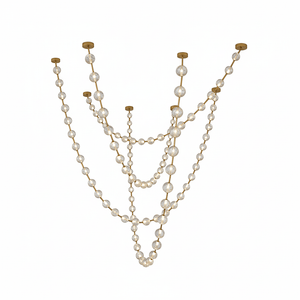 Strand Necklace Chandelier