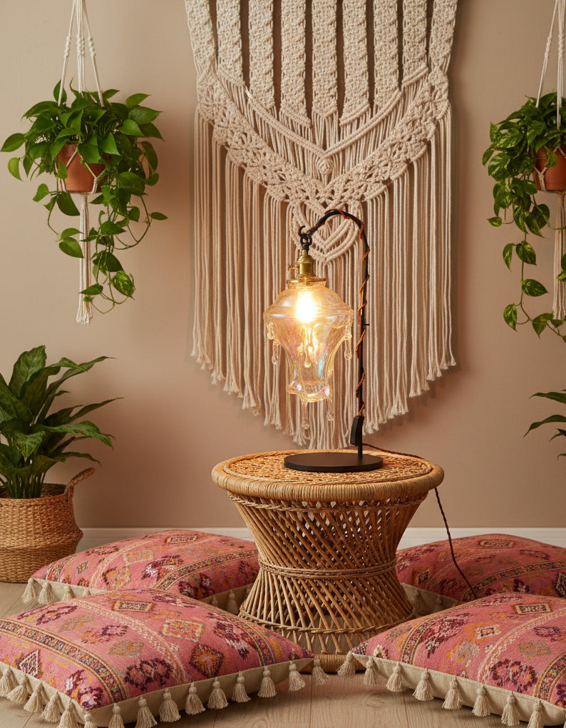 مصباح طاولة على شكل قطرة الماء