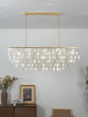 Round Shell Chandelier