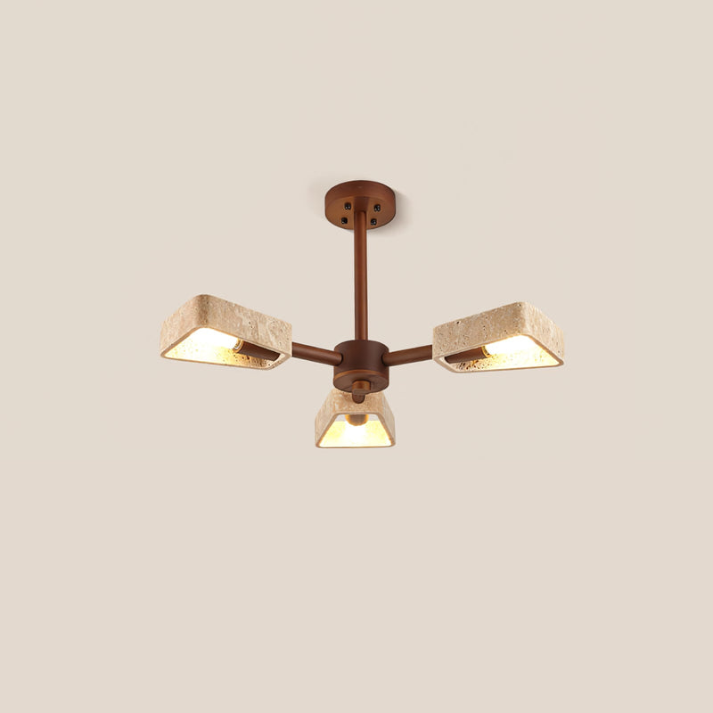 Elementa Travertine Chandelier – detail 18