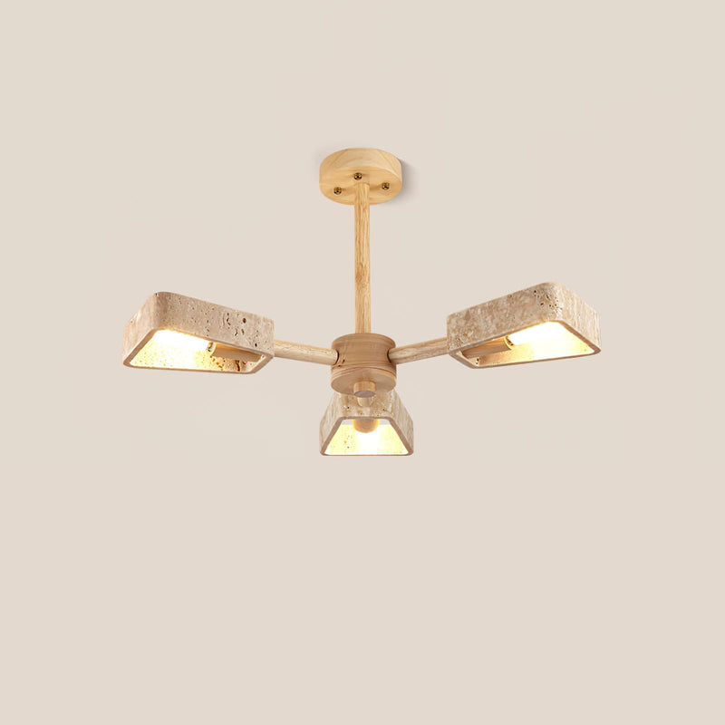 Elementa Travertine Chandelier – detail 19