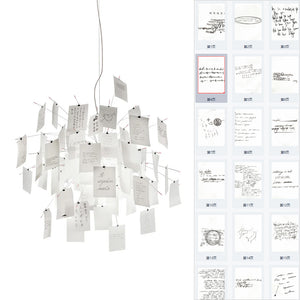 Mina Paper Chandelier