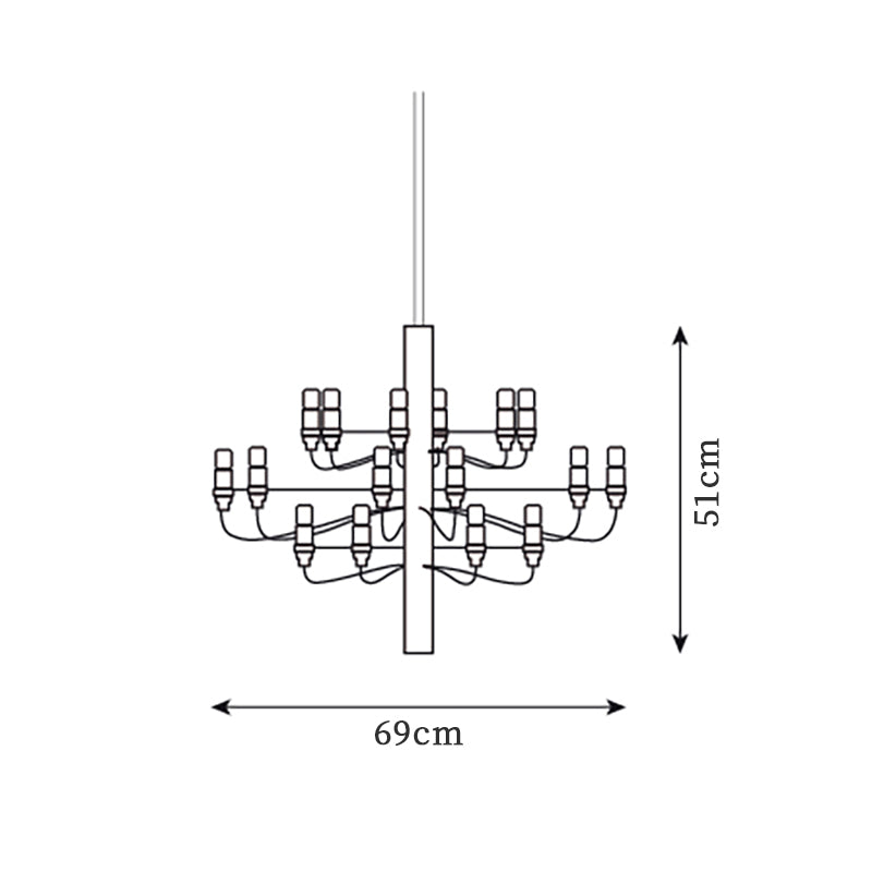 Model 2097 Chandeliers