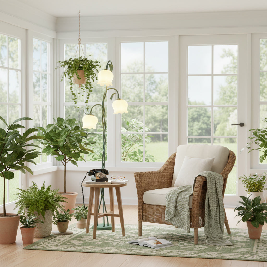 Twist Tulip Flower Stehlampe 