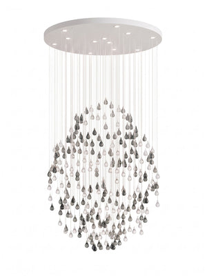 Droplets Sculpture Chandelier