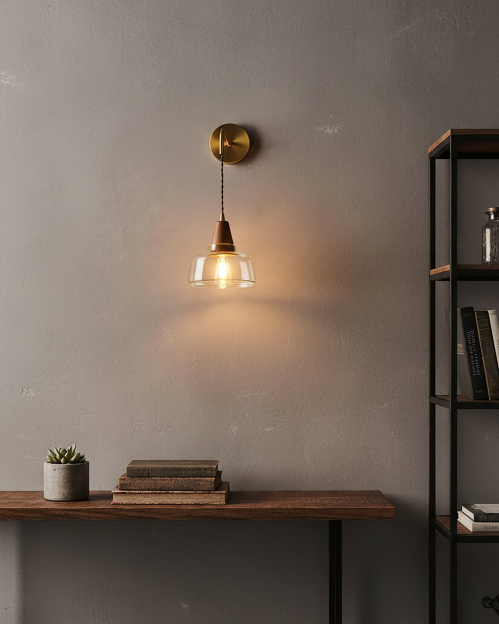 Rockford Plug In Wall Lamp