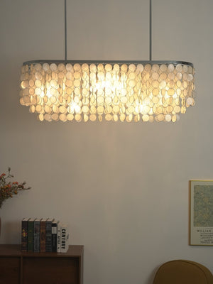 Liora Shell Linear Chandelier