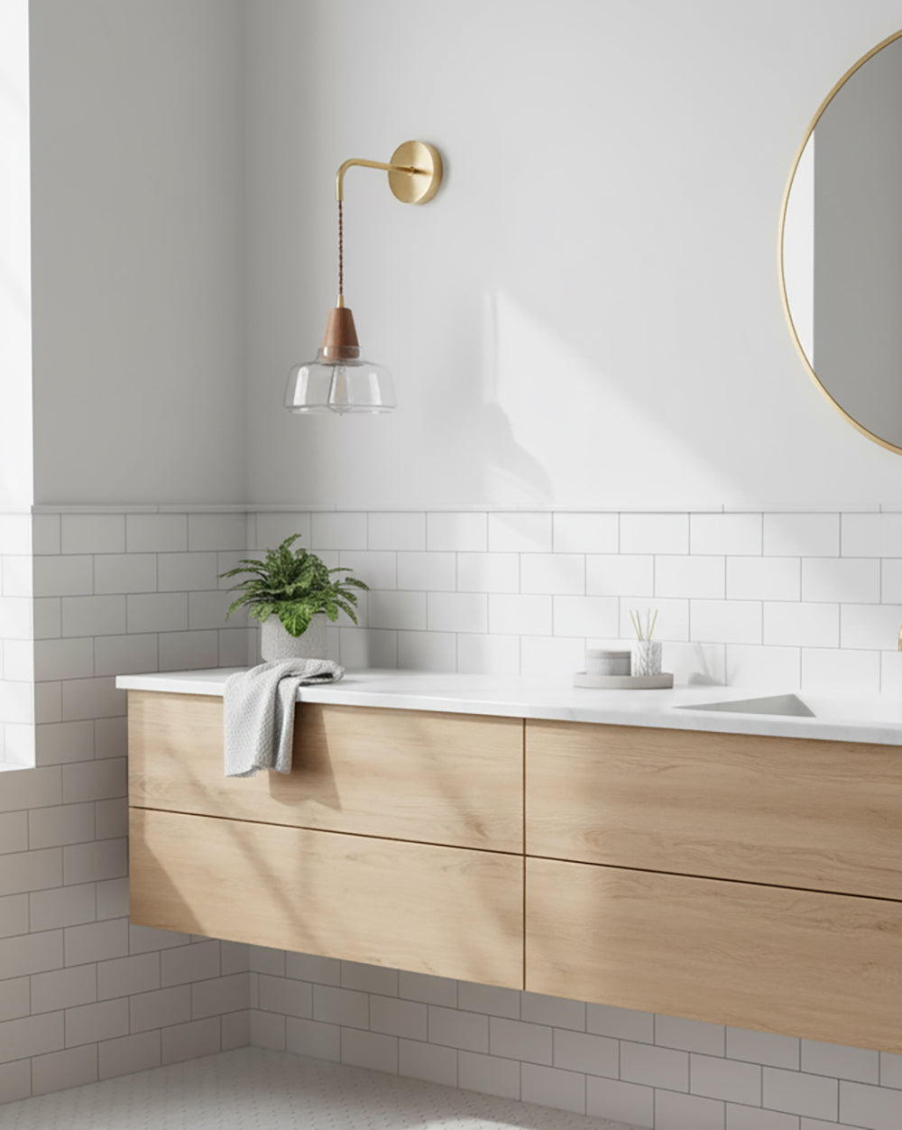 Rockford Plug In Wall Lamp