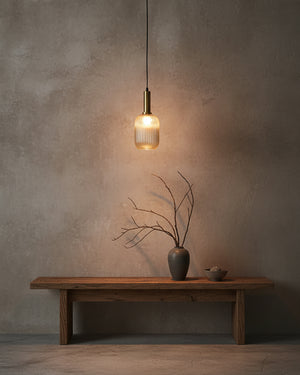 Nina Ribbed Pendant Lamp