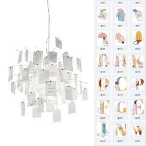 Mina Paper Chandelier