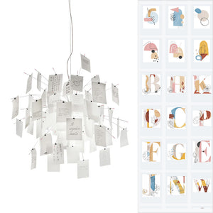 Mina Paper Chandelier