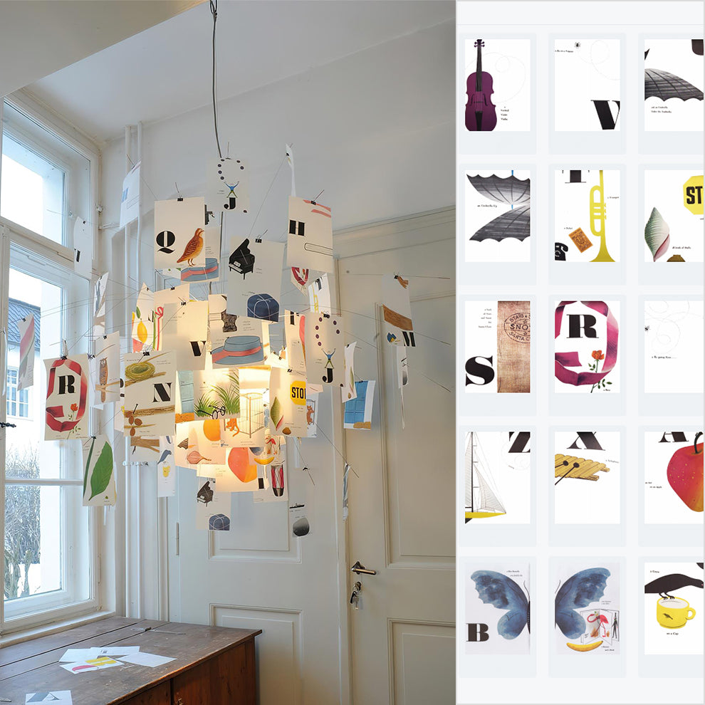 Mina Paper Chandelier