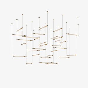 Crystal Grid Customize Chandelier