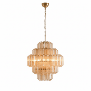 Aurum Cascade Glass Chandelier