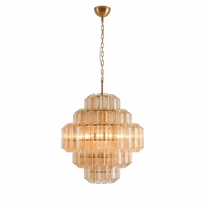 Aurum Cascade Glass Chandelier – detail 33