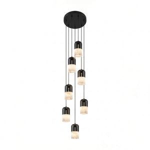 Duotone Capsule Alabaster Pendant Lamp