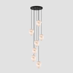 Elvian Alabaster Pendant Light