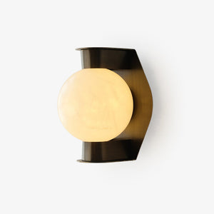 Alabaster Orb Alabaster Sconce