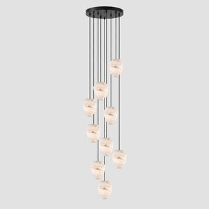 Elvian Alabaster Pendant Light