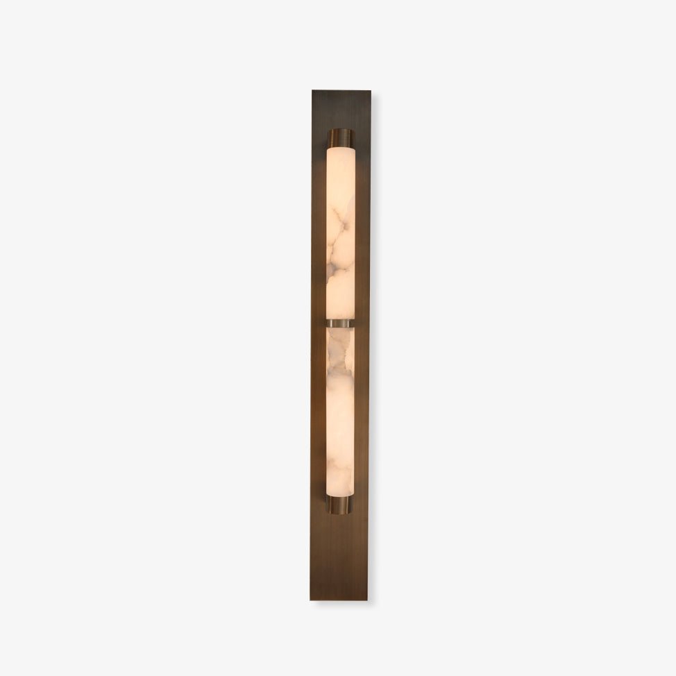 Columnar Alabaster Sconce
