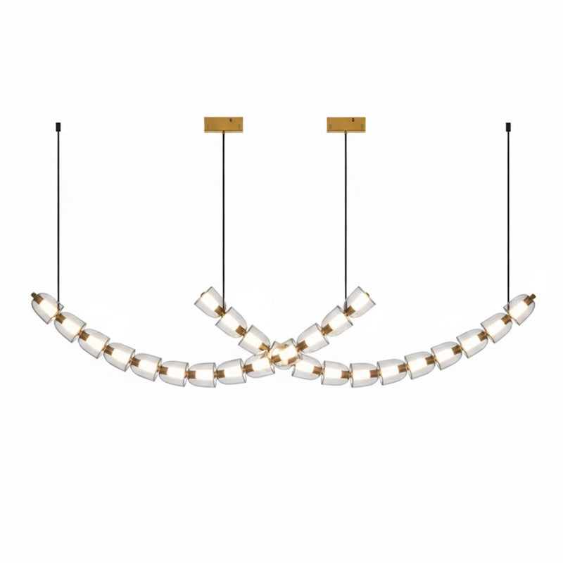 Gabriel Gold Chandelier