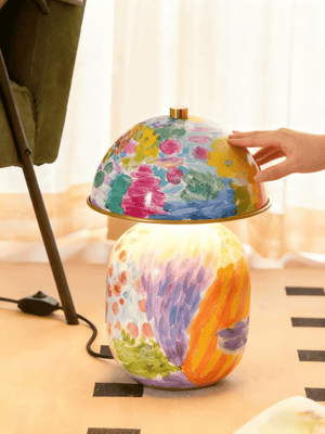 Abstract Mural Table Lamp