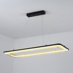 Acrylic LED Round Chandelier