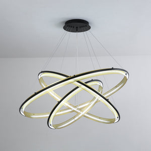 Acrylic LED Round Chandelier