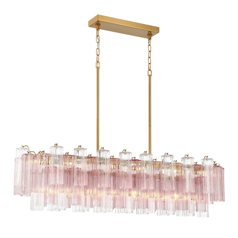 Eloria Glass Linear Chandelier – detail 14