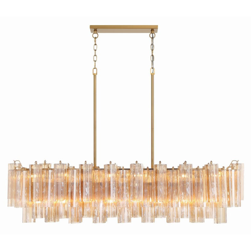 Eloria Glass Linear Chandelier – detail 27