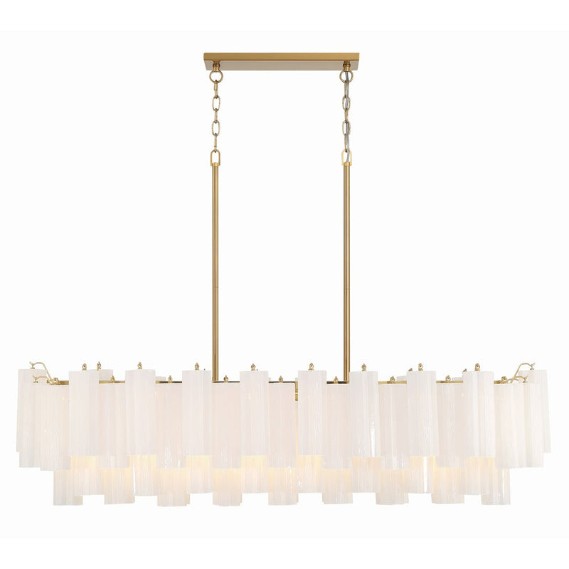 Eloria Glass Linear Chandelier – detail 33