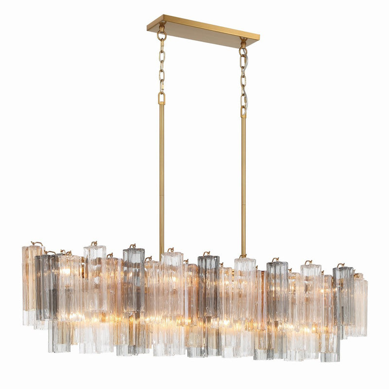 Eloria Glass Linear Chandelier – detail 34