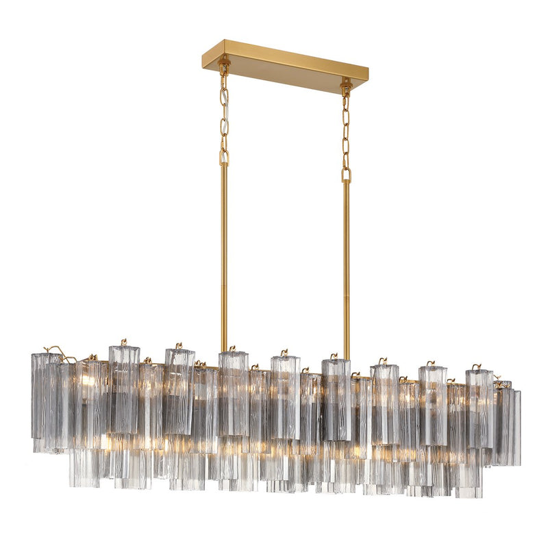 Lámpara Colgante Linear Eloria Glass