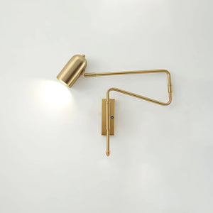 Adjustable Arm Reading Wall Lamp