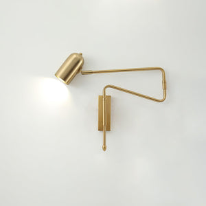 Adjustable Arm Reading Wall Lamp