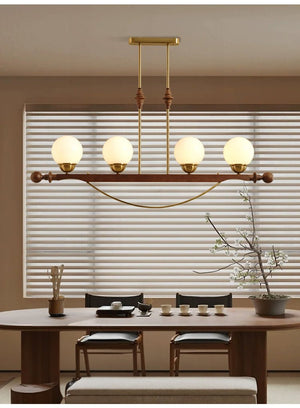 Adorned Linear Chandelier