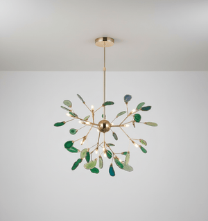 Agate Flake Chandelier