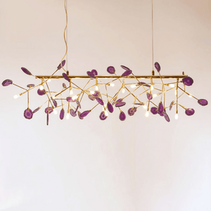 Agate Flake Chandelier