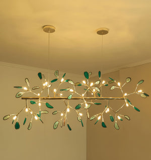 Agate Flake Chandelier