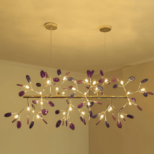 Agate Flake Chandelier