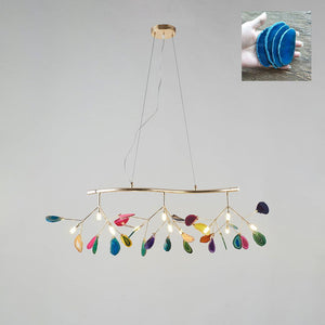 Agate Flake Chandelier