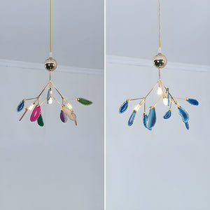 Agate Flake Chandelier